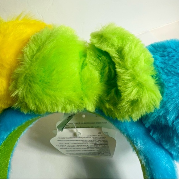 NWT. Disney Parks Ducky and Bunny Fuzzy Mickey Mouse Ears Headband - Picture 10 of 12